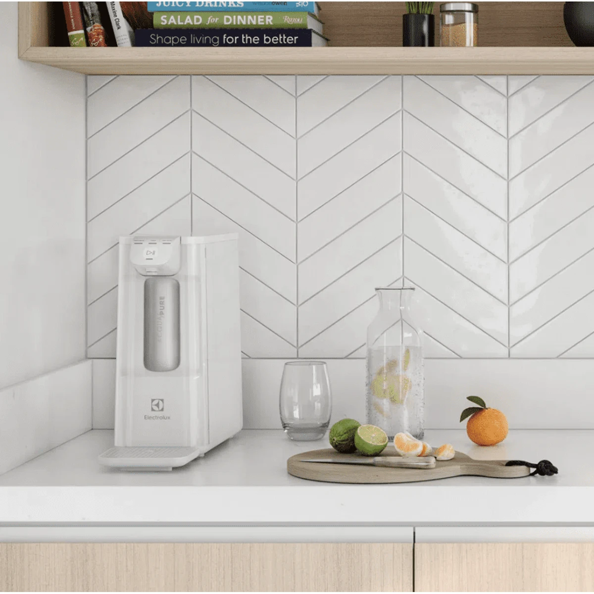 Purificador Electrolux PE12B em ambiente de cozinha